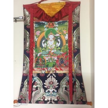 Tibetan Thangka. 5.5 feet