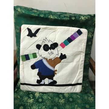 Panda design Patch Work cushion