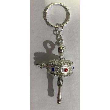 Mini Pray wheel keychain