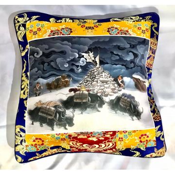 Tibetan Design Set cushion