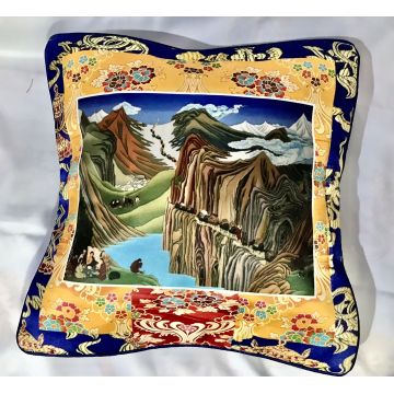 Tibetan Designed Set Cushion